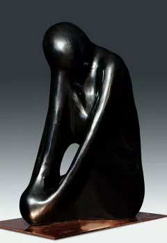 Autoammirazione (Self-admiration) by Lucio Oliveri on Bronze Sculpture