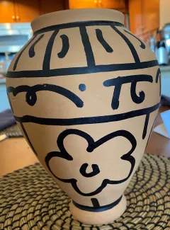 Britto Vase by Romero Britto on Ceramic