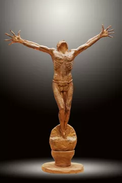 Eucarestia (Holy Communion) by Lucio Oliveri on Bronze Sculpture