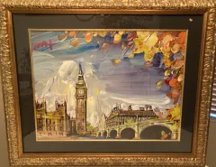 Big Ben: London by Peter Max on Mixed Media