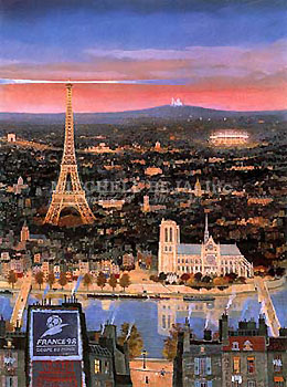 1998 Coupe du Monde by Michel Delacroix | Serigraph