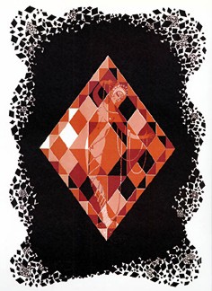 Aces Suite - Diamond by Erte | Lithograph