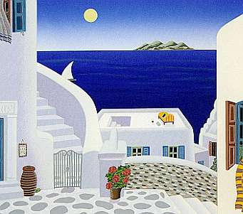 Aegean Sea Suite - Sifnos by Thomas McKnight | Serigraph
