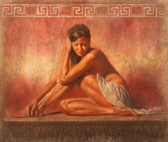 Aegine (Large) by Tomasz Rut | Giclee on Canvas