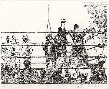 Ali-Frazier Suite - The Introductions by Leroy Neiman | Etching