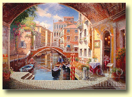 Archway to Venice by Sam Park | Serigraph