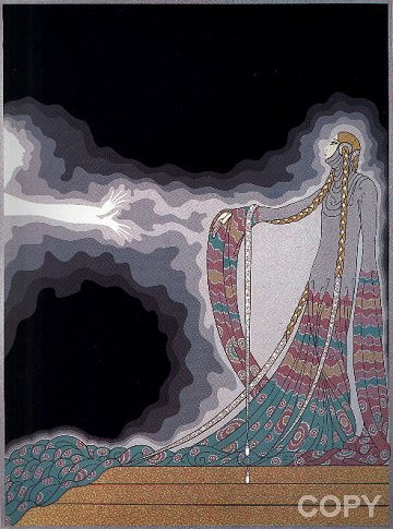 At the Theatre Suite - Melisande by Erte | Serigraph