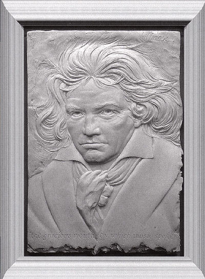 Beethoven .75 (Bonded Sand) by Bill Mack | Sculpture