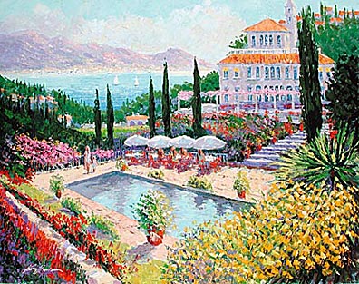 Bella Vista by Kerry Hallam | Multiple Oil Painted Original on Canvas
