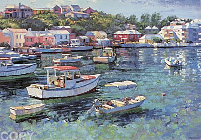 Bermuda (Canvas) by Howard Behrens | Serigraph