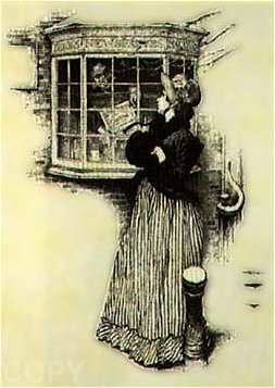 Bookseller by Norman Rockwell | Lithograph