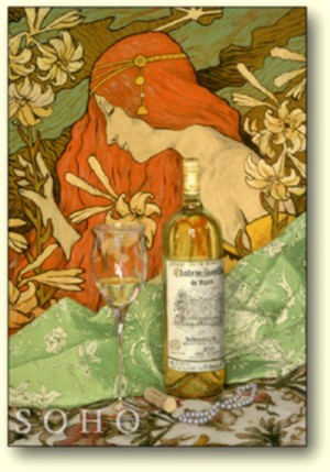 Bordeaux and Pearls (Canvas) by Viktor Shvaiko | Serigraph