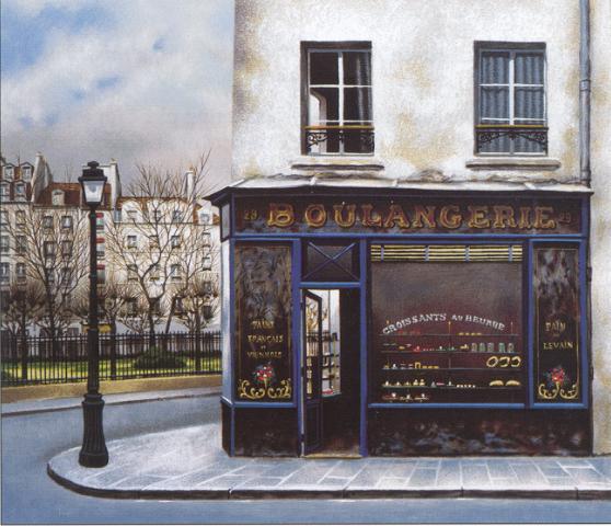 Boulangerie du Square by Andre Renoux | Serigraph