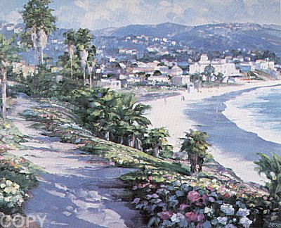 California Suite - Laguna Beach (Canvas) by Howard Behrens | Serigraph