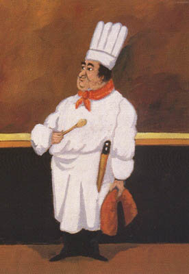 Chef Suite - Chef Albert by Guy Buffet | Serigraph