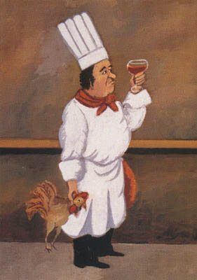 Chef Suite - Chef Henri by Guy Buffet | Serigraph