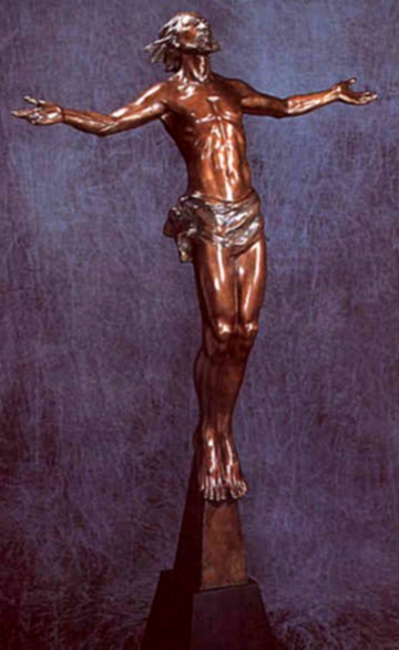 Christ Rising by Frederick Hart | Bronze Sculpture