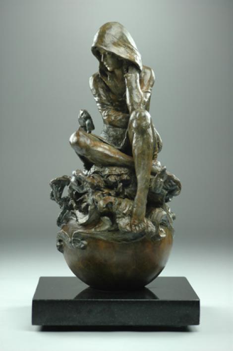 Circle of Life - Scorpio by Nguyen Tuan | Bronze Sculpture