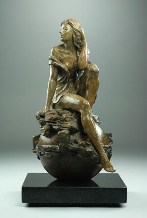 Circle of Life - Virgo by Nguyen Tuan | Bronze Sculpture