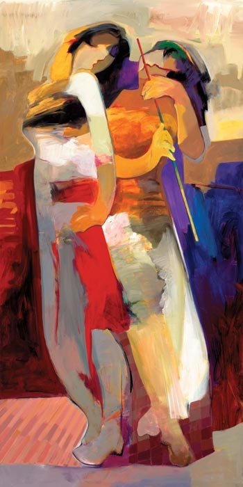 Color of Passion by Abrishami Hessam | Giclee on Canvas