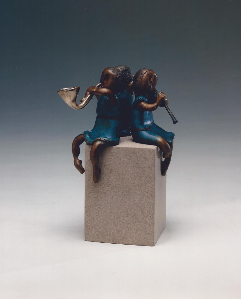 Concert a Trois (Bronze) by Rodo Boulanger | Bronze Sculpture