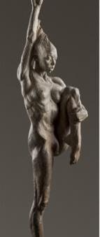 Contemporary Nude Spire I - Verity by Richard MacDonald | Bronze Sculpture