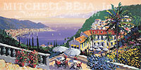Crescent Bay by Kerry Hallam | Serigraph on Paper