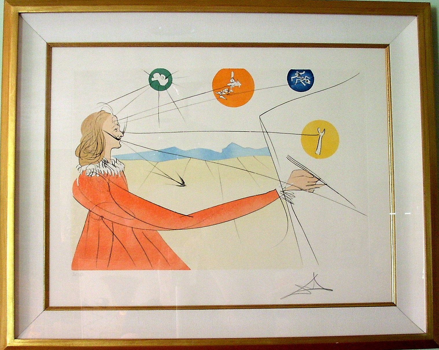 Dalinean Prophecy by Salvador Dali | Lithograph
