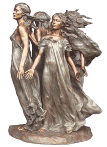 Daughters of Odessa (1/3 Life Size) by Frederick Hart | Bronze Sculpture