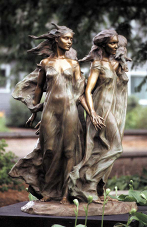 Daughters of Odessa (3/4 Life Size) by Frederick Hart | Bronze Sculpture
