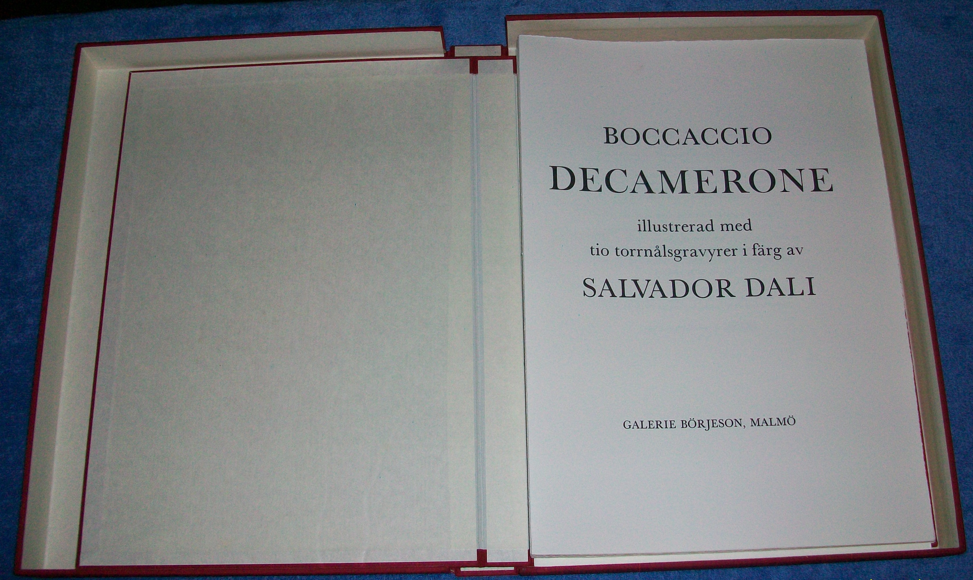 Decamerone Suite (10 pc) by Salvador Dali | Engraving