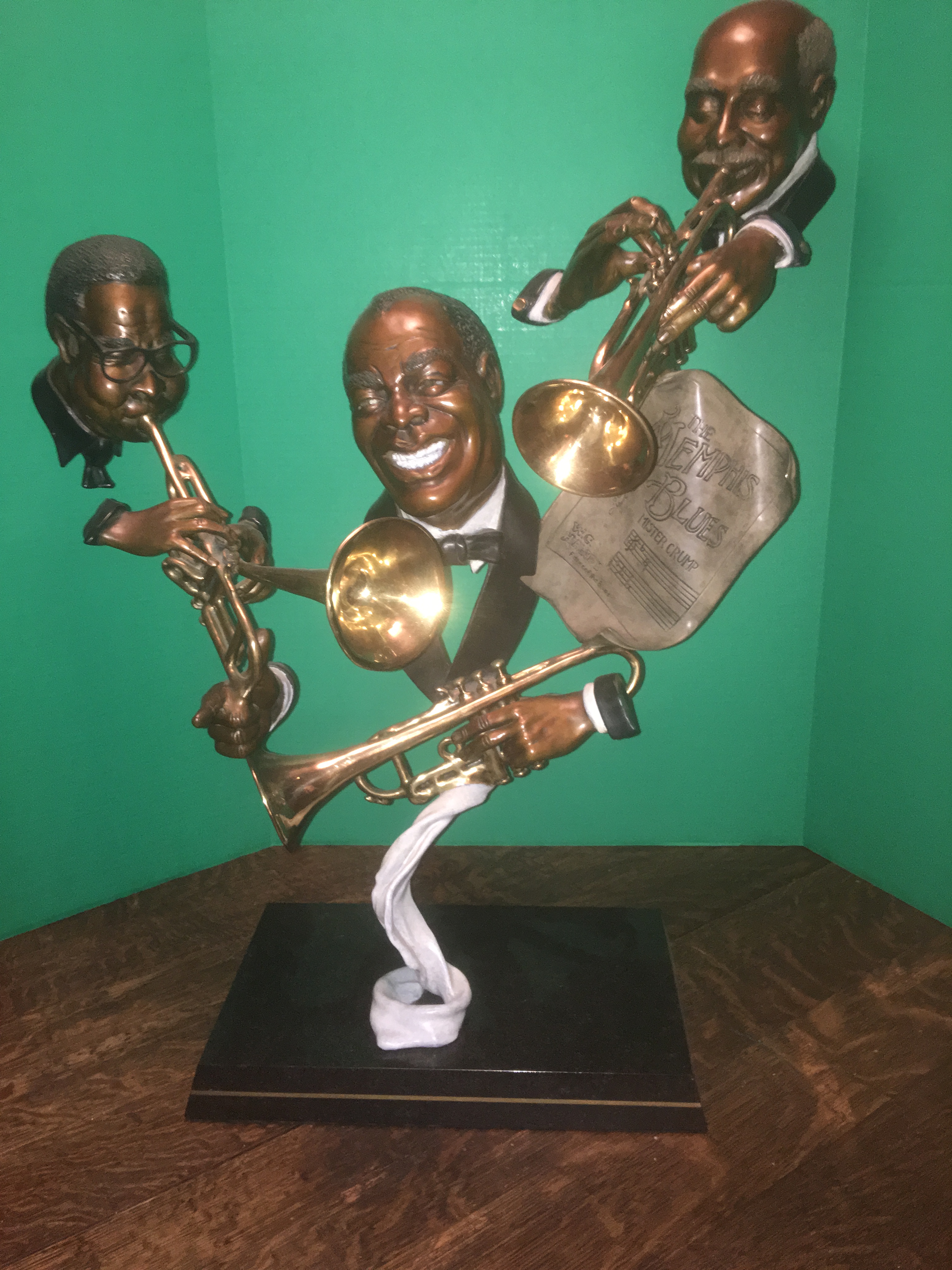 Dizzy, Louis, Handy by Paul Wegner | Bronze Sculpture