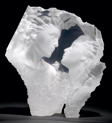 Elysium I: World Within by Michael Wilkinson | Acrylic Sculpture