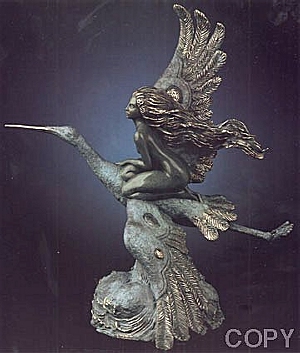 Emerald Dream (Bronze) by Tie Feng Jiang | Bronze Sculpture