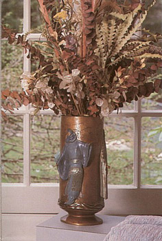 Fantasy {Vase} by Erte Objects D'Art | Bronze Sculpture