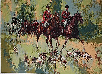 Foxhunt by Mark King | Serigraph