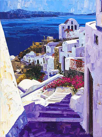 Greek Isles I by Barbara McCann | Serigraph