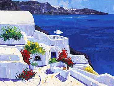 Greek Isles II by Barbara McCann | Serigraph