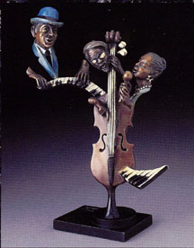 Just A Little Jazz by Paul Wegner | Bronze Sculpture