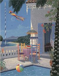 Rendezvous Suite - Lazy Afternoon by John Kiraly | Serigraph
