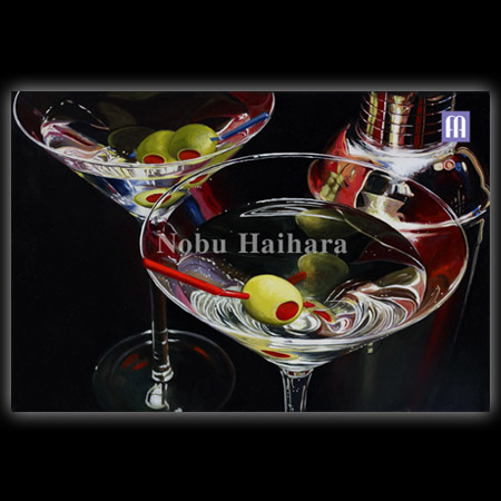 Martini Toast - Cocktails and Cards suite by Nobu Haihara | Serigraph