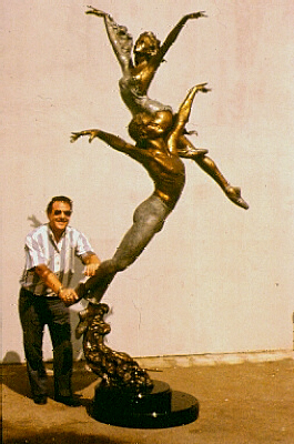 Pas De Deux (Life) by Mario Jason | Bronze Sculpture