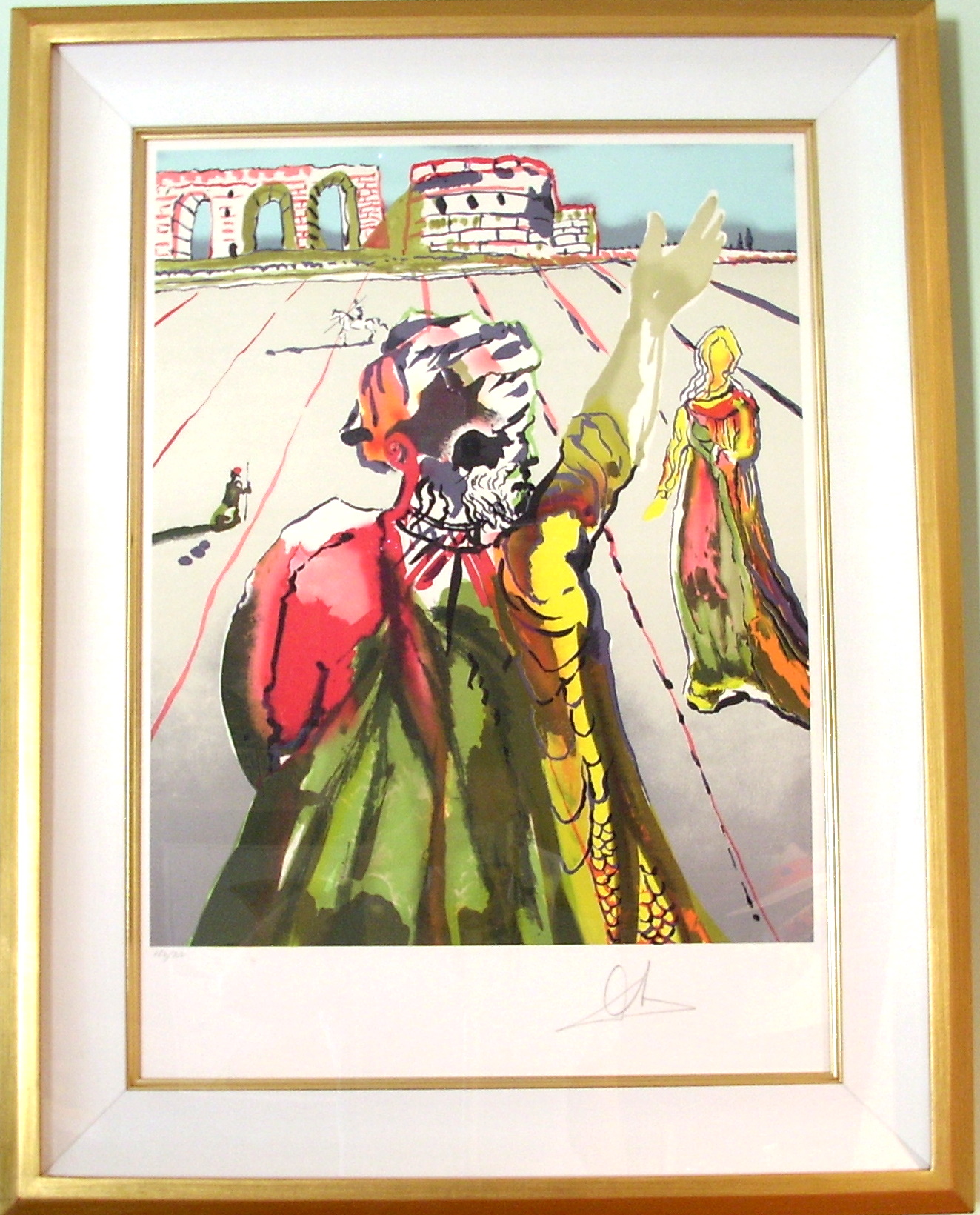 Poet Advises Maiden by Salvador Dali | Lithograph