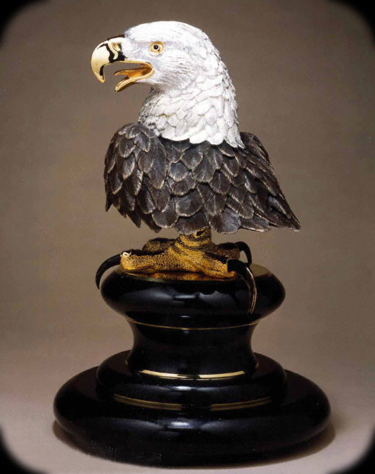 Screaming Eagle by Chester Fields | Bronze Sculpture