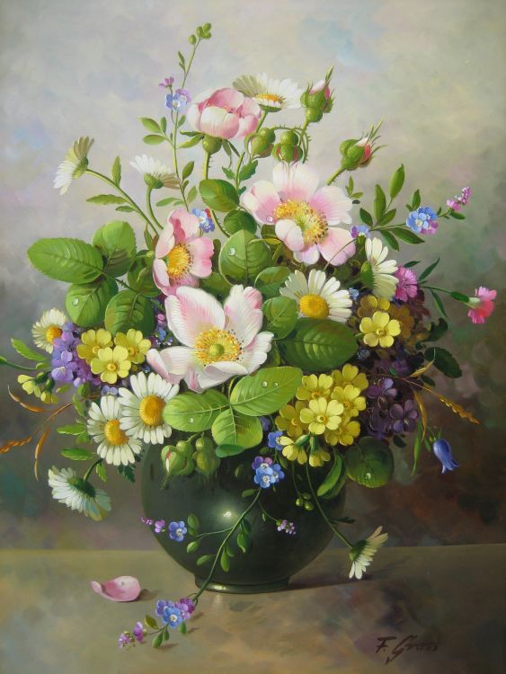 Spring Flowers by Florian Grass | Original