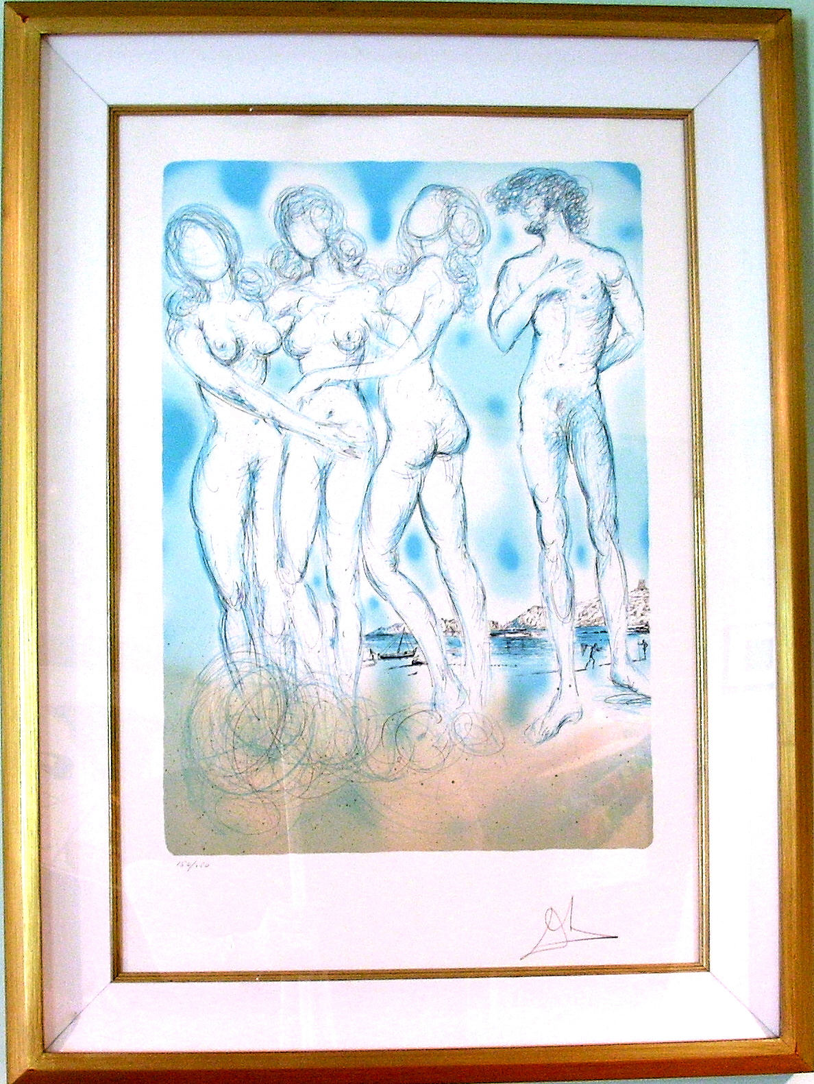 The Mythology – Judgment of Paris by Salvador Dali | Lithograph