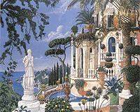 View To Sorrento by John Kiraly | Serigraph