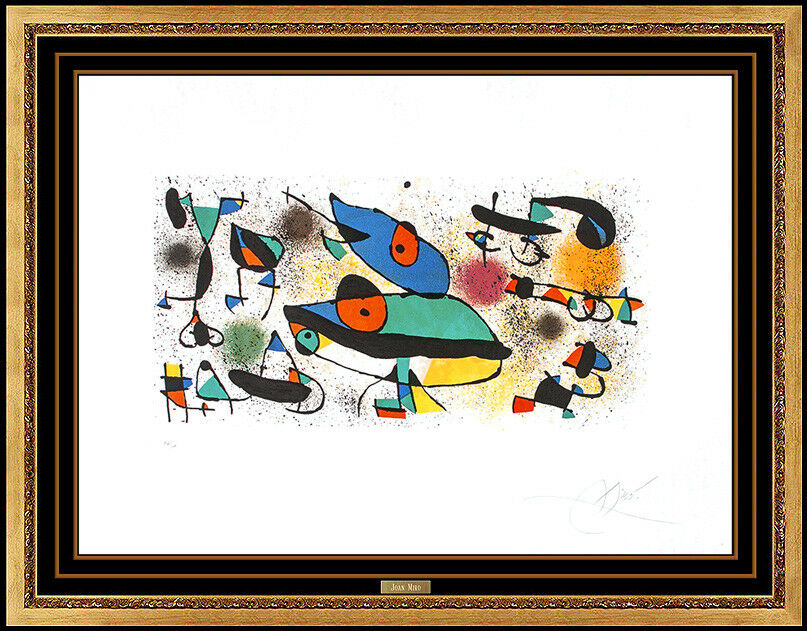 Plate 20 from Album 21 by Joan Miro | Lithograph
