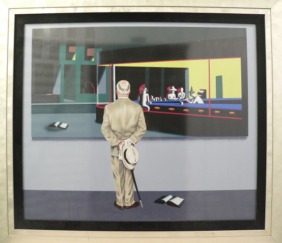 Perceptions and Reality by Mark Kostabi | Serigraph