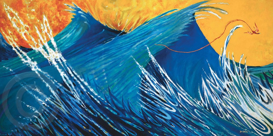 Firebird by Dr. Seuss | Serigraph on Canvas